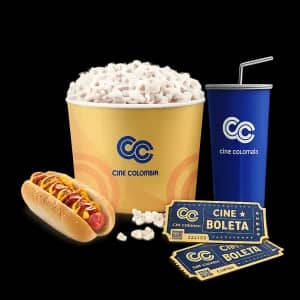 Campaña digital para Cine Colombia en Parque Alegra, Barranquilla