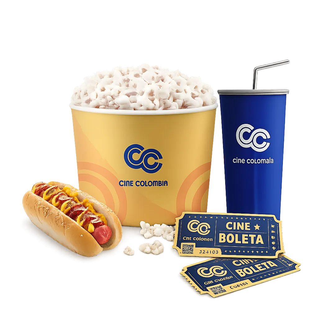 Digital campaign for Cine Colombia at Parque Alegra, Barranquilla